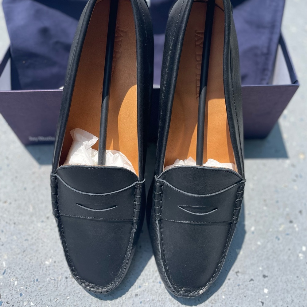 NIB Jay Butler Cromwell Penny Loafer SIZE 13 Black